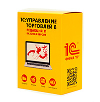 Купить 1C:Управление торговлей 8. Редакция 11. Базовая версия, цена 10 700 р. / Компания ИТКО
